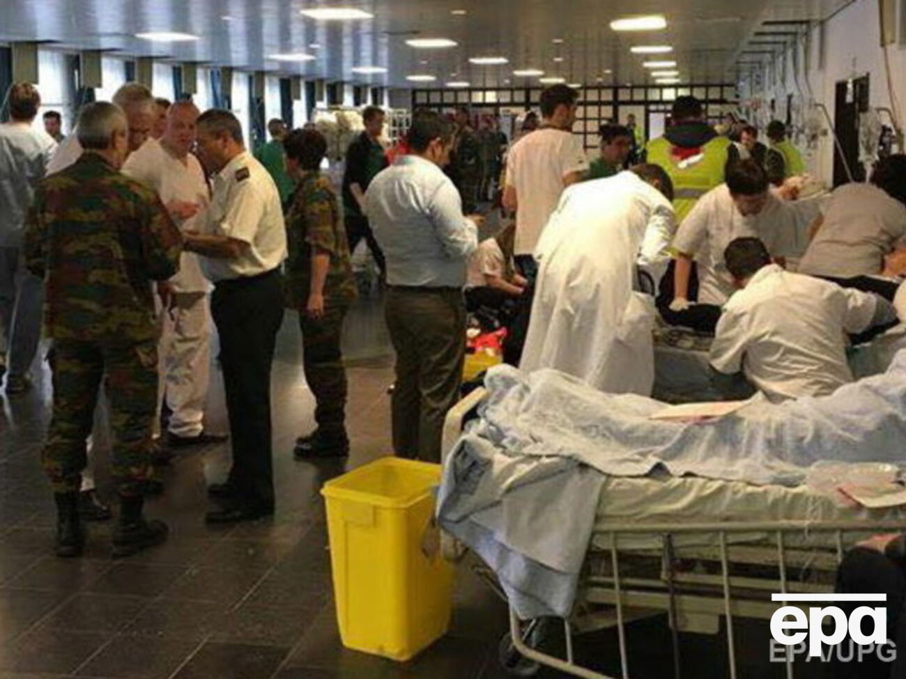 Более 200 пострадавших доставлены в клиники Брюсселя