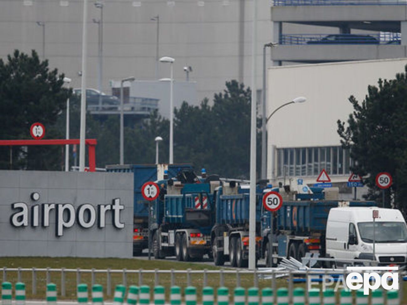 Аэропорт Завентем после взрывов