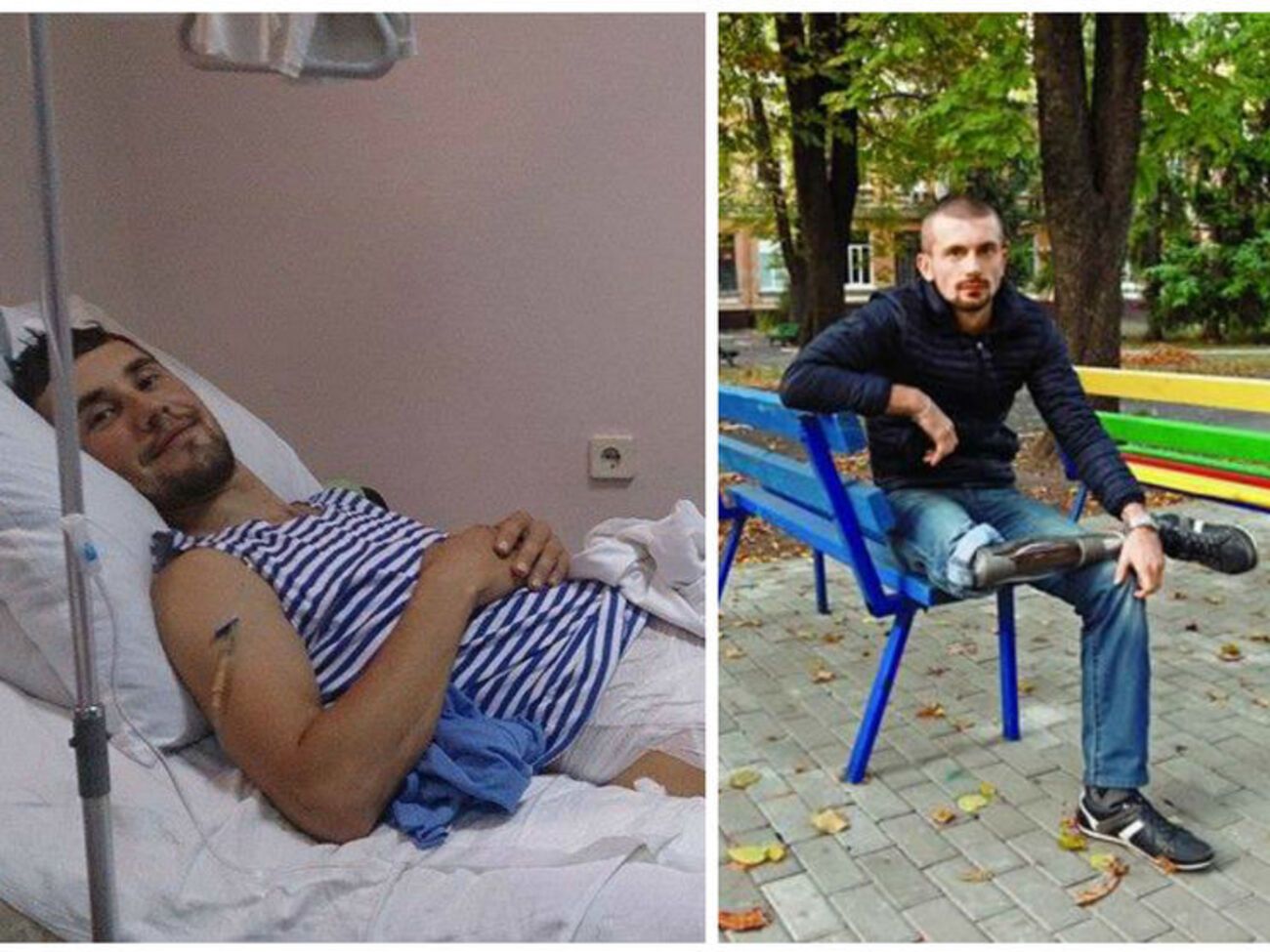 Герои АТО Кардаш и Весельский согласились продемонстрировать одежду