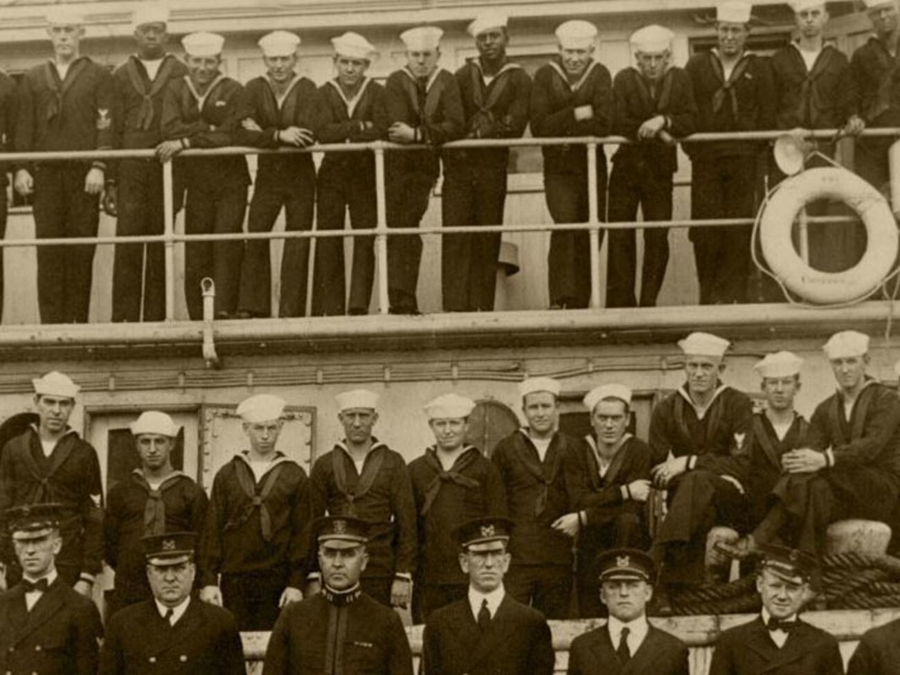 Экипаж военного буксира США Conestoga, пропавшего в 1921 году