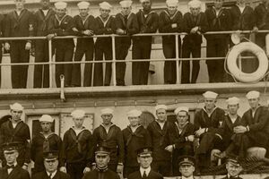 Экипаж военного буксира США Conestoga, пропавшего в 1921 году
