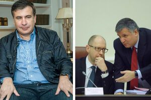 Саакашвили считает, что Яценюка "отодвигают его же олигархи", но Авакова хотят оставить "гарантом"