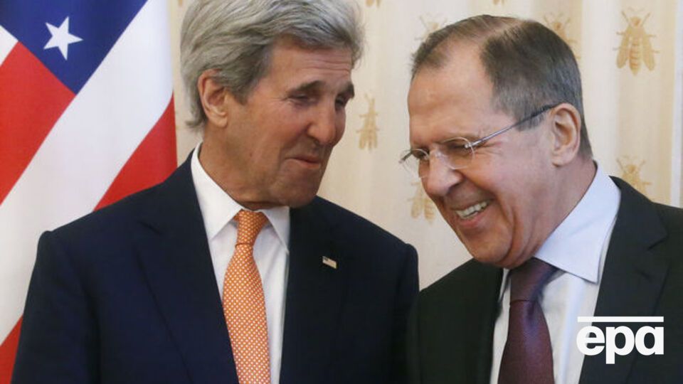 Лавров и Керри пошутили про возраст друг друга