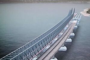 Фрагмент из видеопрезентации Керченского моста