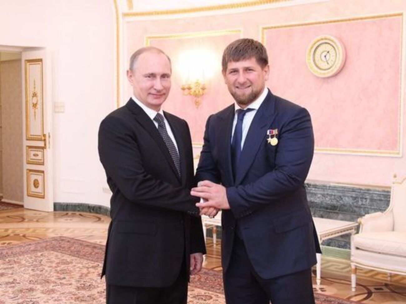 Путин встретился с Кадыровым в Москве