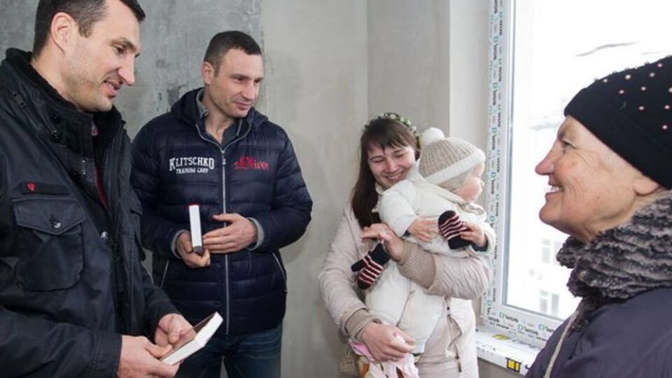 Владимир Кличко пообещал также сделать в новой квартире ремонт