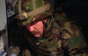 В Авдеевке получил контузию старший группы медиков Юрий Скребец