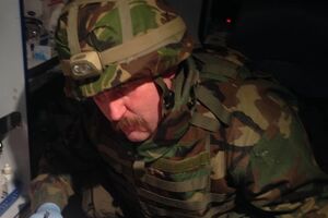 В Авдеевке получил контузию старший группы медиков Юрий Скребец