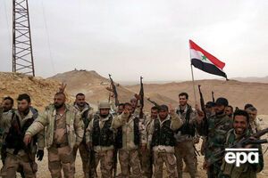 Сирийская армия празднует взятие Пальмиры