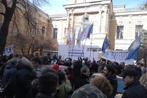 Акция прошла мирно