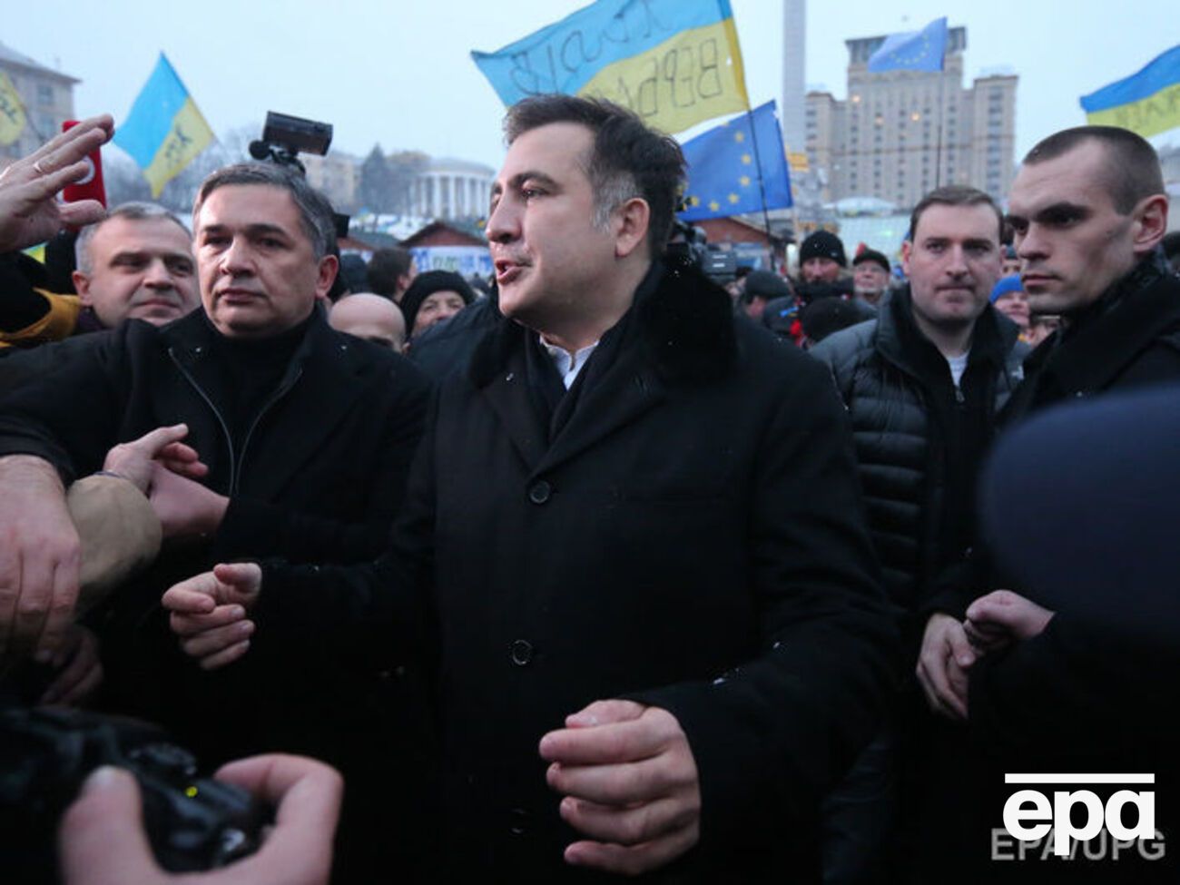 Саакашвили:&nbsp;С некоторых пор моего пребывания в Украине я перестал доверять обещаниям, я верю только делам