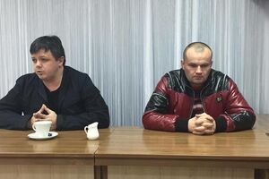 Семен Семенченко и Юрий Милобог — нынешний и предыдущий кандидаты в мэры Кривого Рога от “Самопомочі”