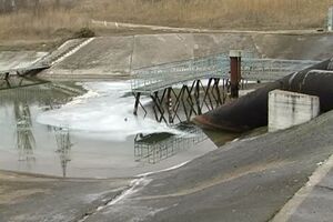 В Феодосийском водохранилище запасов воды осталось на два месяца