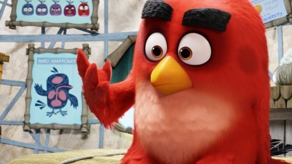 Один из героев мультфильма – птичка Рэд