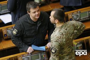 Семенченко (слева) должен явиться на допрос 9 марта