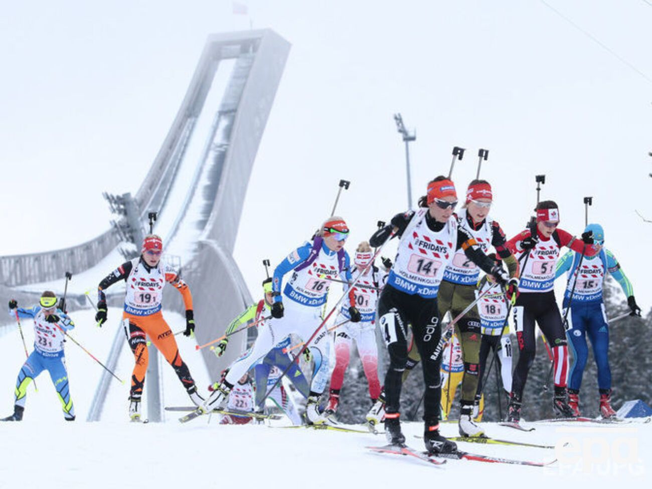 Украинцы заняли четвертое место в эстафете