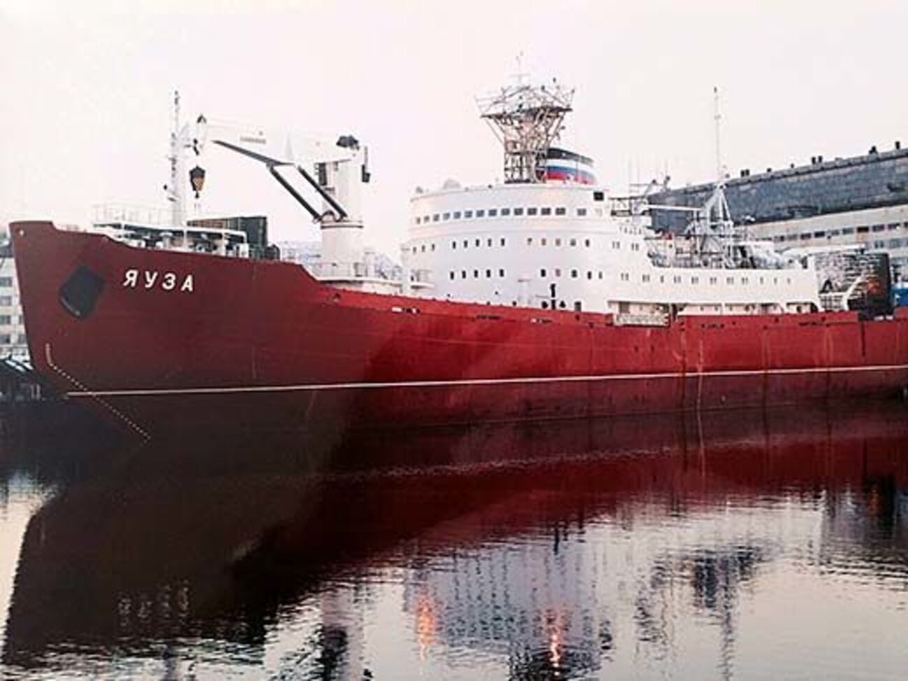 Военно-морской ледокол "Яуза" является&nbsp;одним из главных судов по снабжению российской операции в&nbsp;Сирии