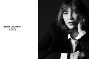 69-летняя Биркин стала лицом модного дома Yves Saint Laurent