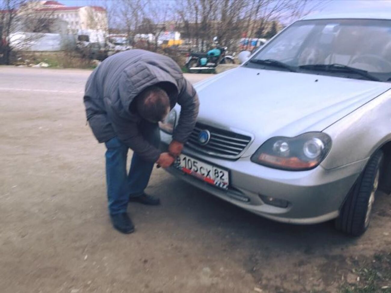 Крымчанин, получивший российские автомобильные номера