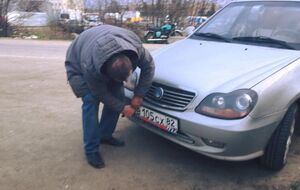 Крымчанин, получивший российские автомобильные номера