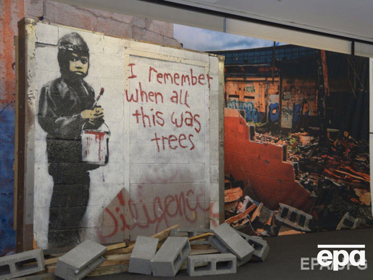 Работы Бэнкси --- социально-политические
