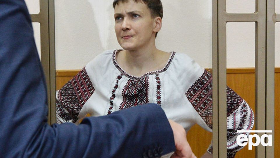Савченко объявила сухую голодовку