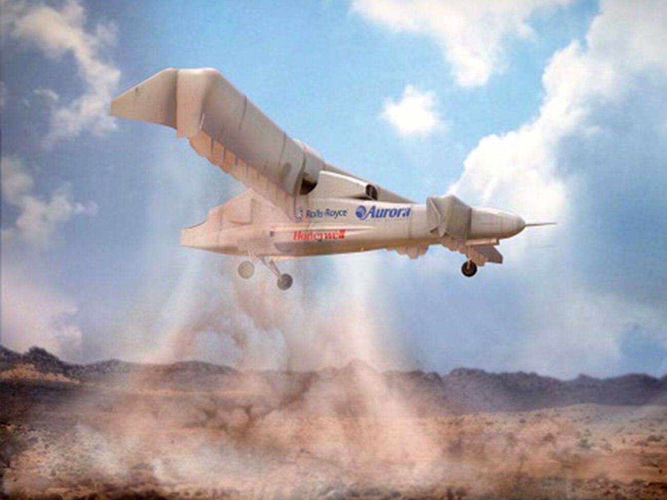 Модель конвертоплана, который разрабатывают в США