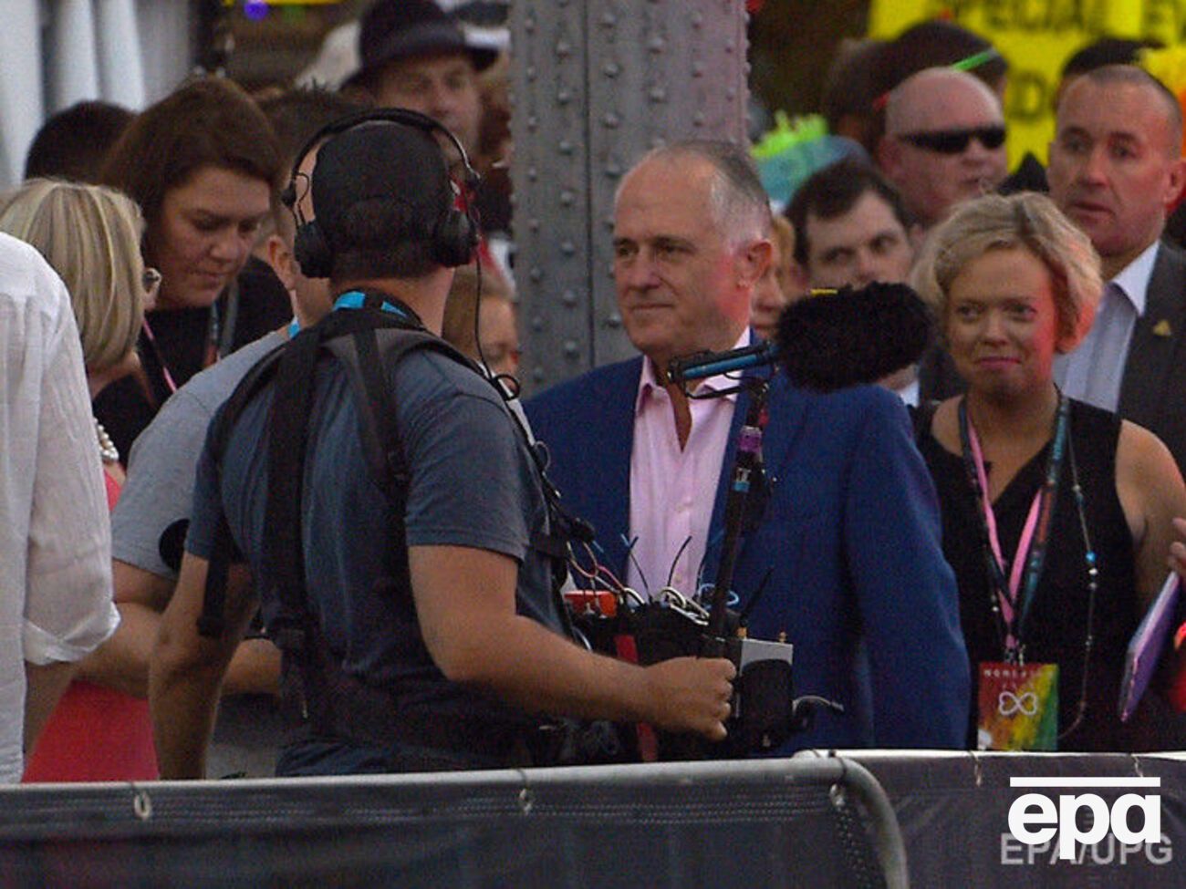 Тернбулл на гей-параде в Сиднее