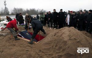 Похороны погибшего в Украине российского наемника Евгения Павленко, Санкт-Петербург, 2015 год
