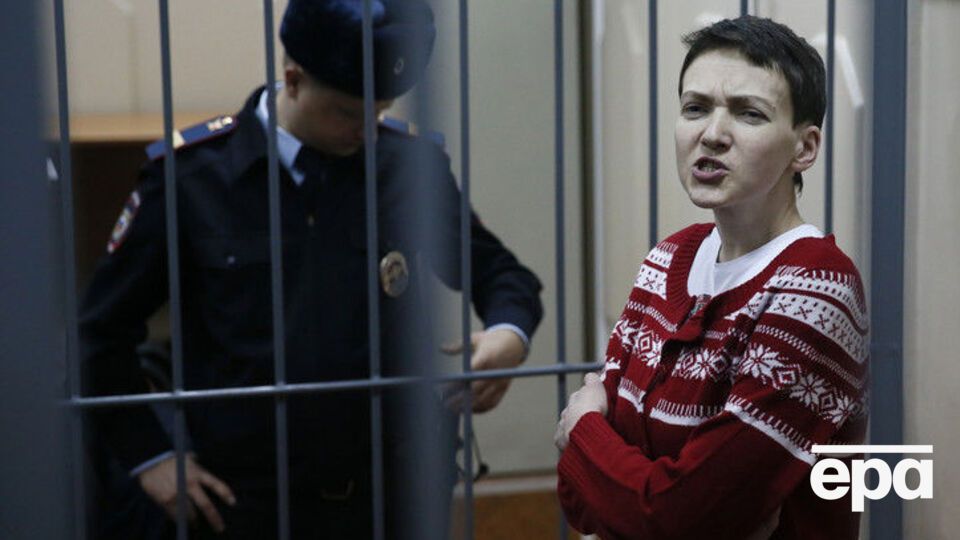 Савченко в состоянии сухой голодовки уже четвертый день