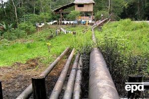 Нефть вытекла из старого трубопровода на землях индейцев