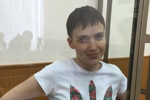 Савченко на сегодняшнем заседании суда