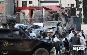 Место теракта в Диярбакыре