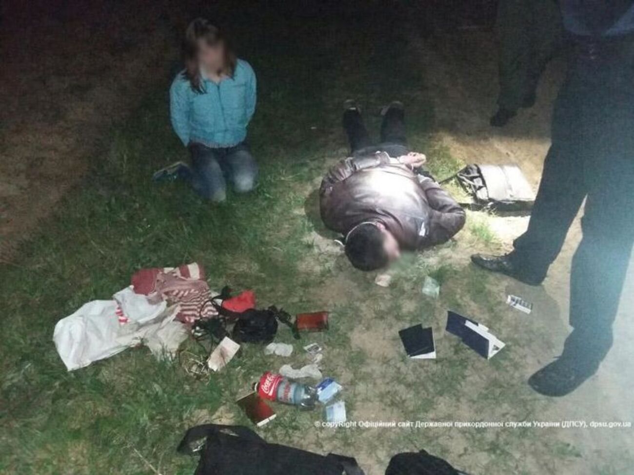 Задержанные и вещдоки