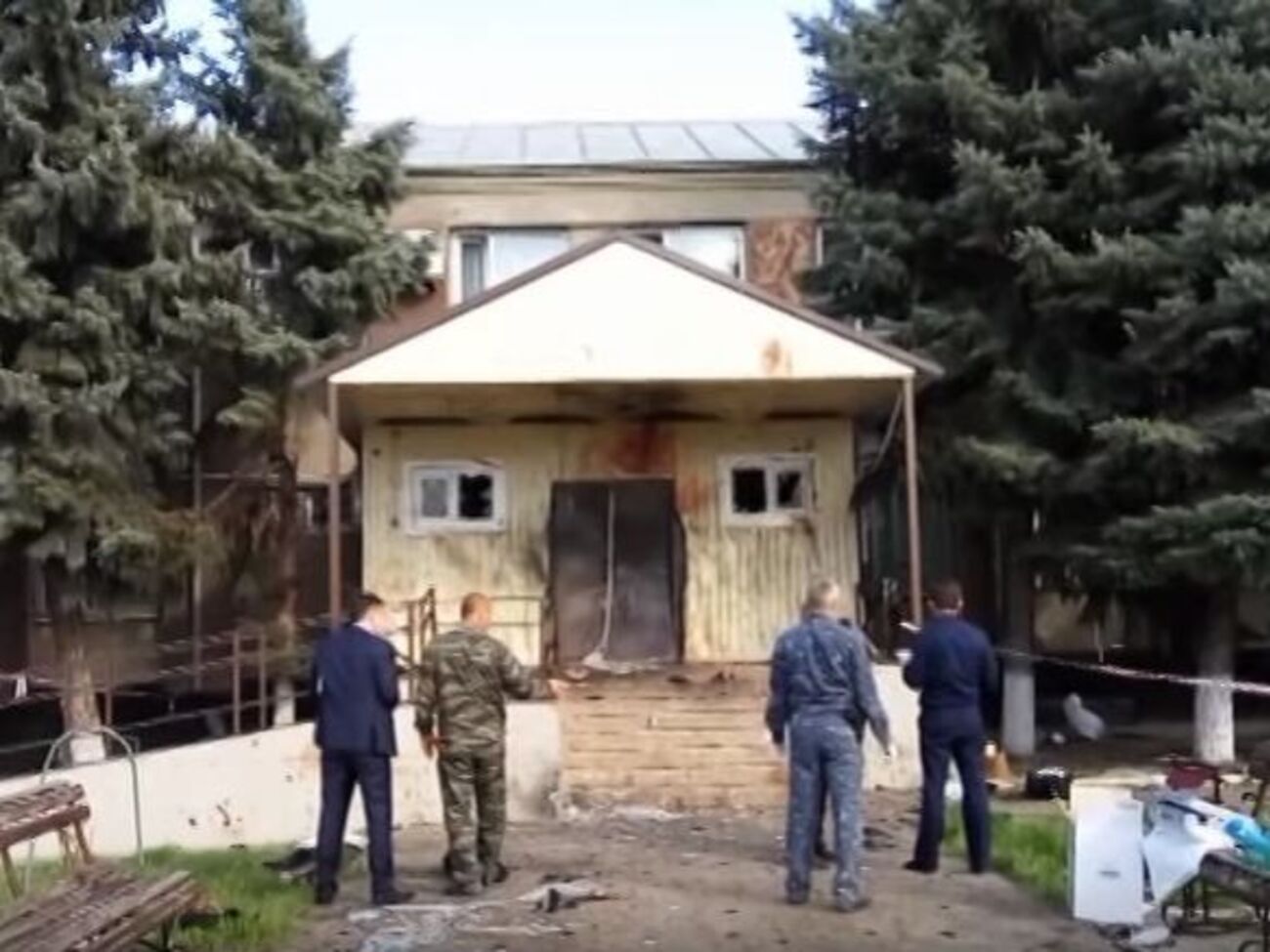 Трое смертников взорвали себя у отдела полиции в Ставрополье