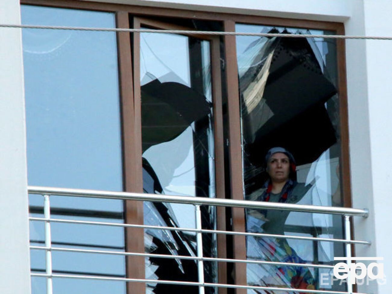 Взрыв повредил соседние здания