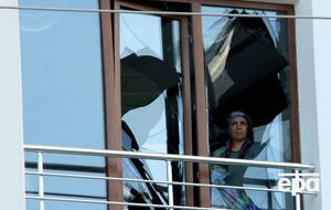 Взрыв повредил соседние здания