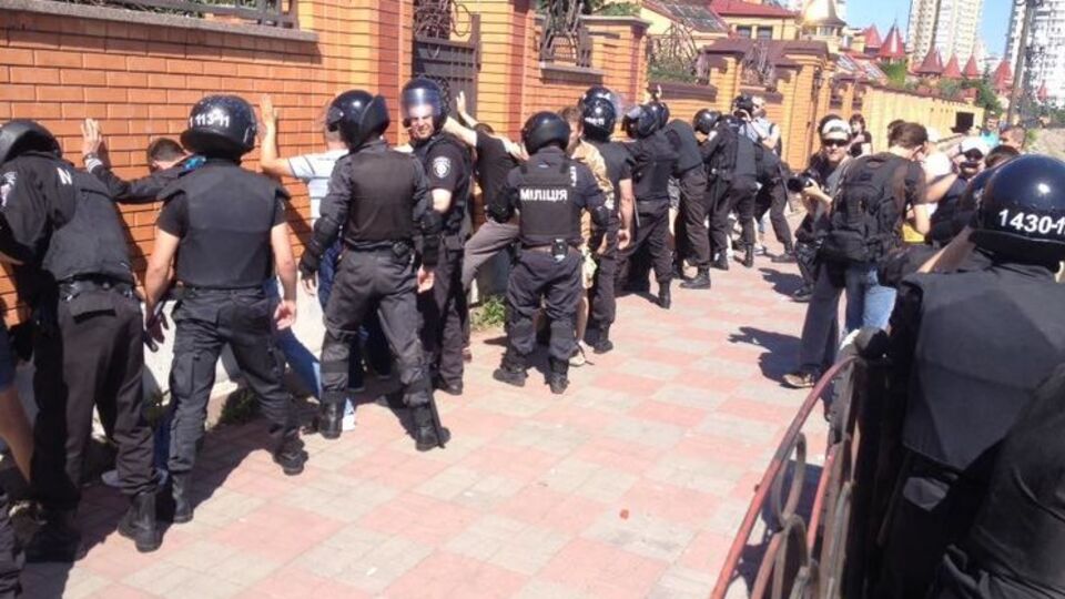 Задержание нападавших на марш ЛГБТ, 6 июня 2015 года