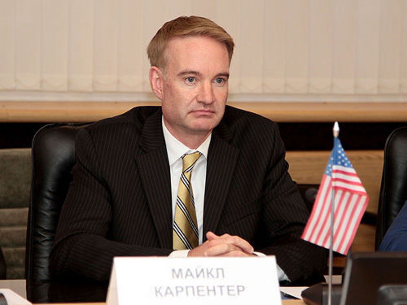 Карпентер: Мы в дальнейшем будем поддерживать Украину и готовы сотрудничать с новым правительством