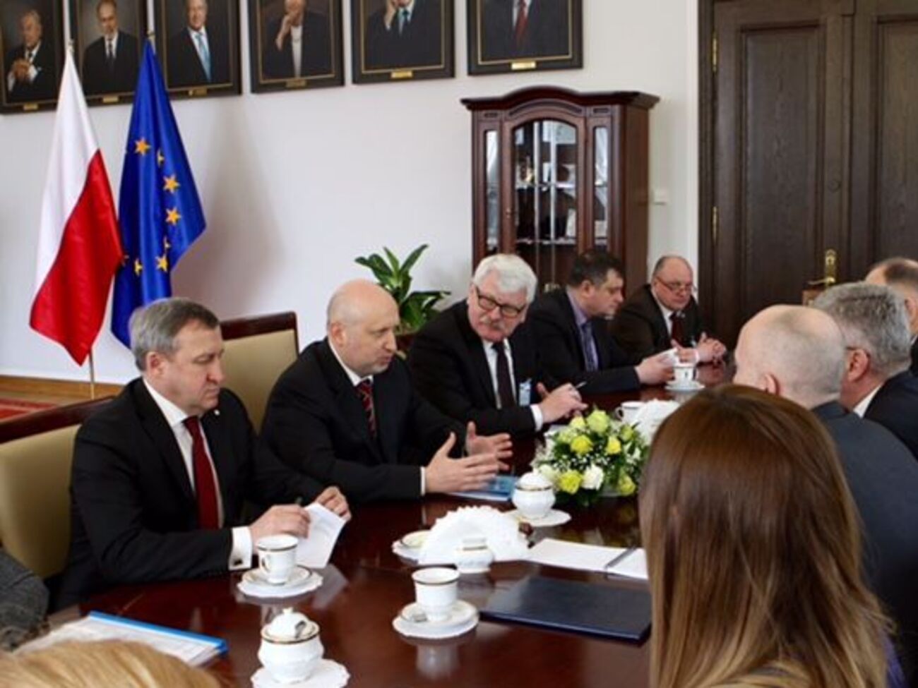 Александр Турчинов с визитом находится в Республике Польша