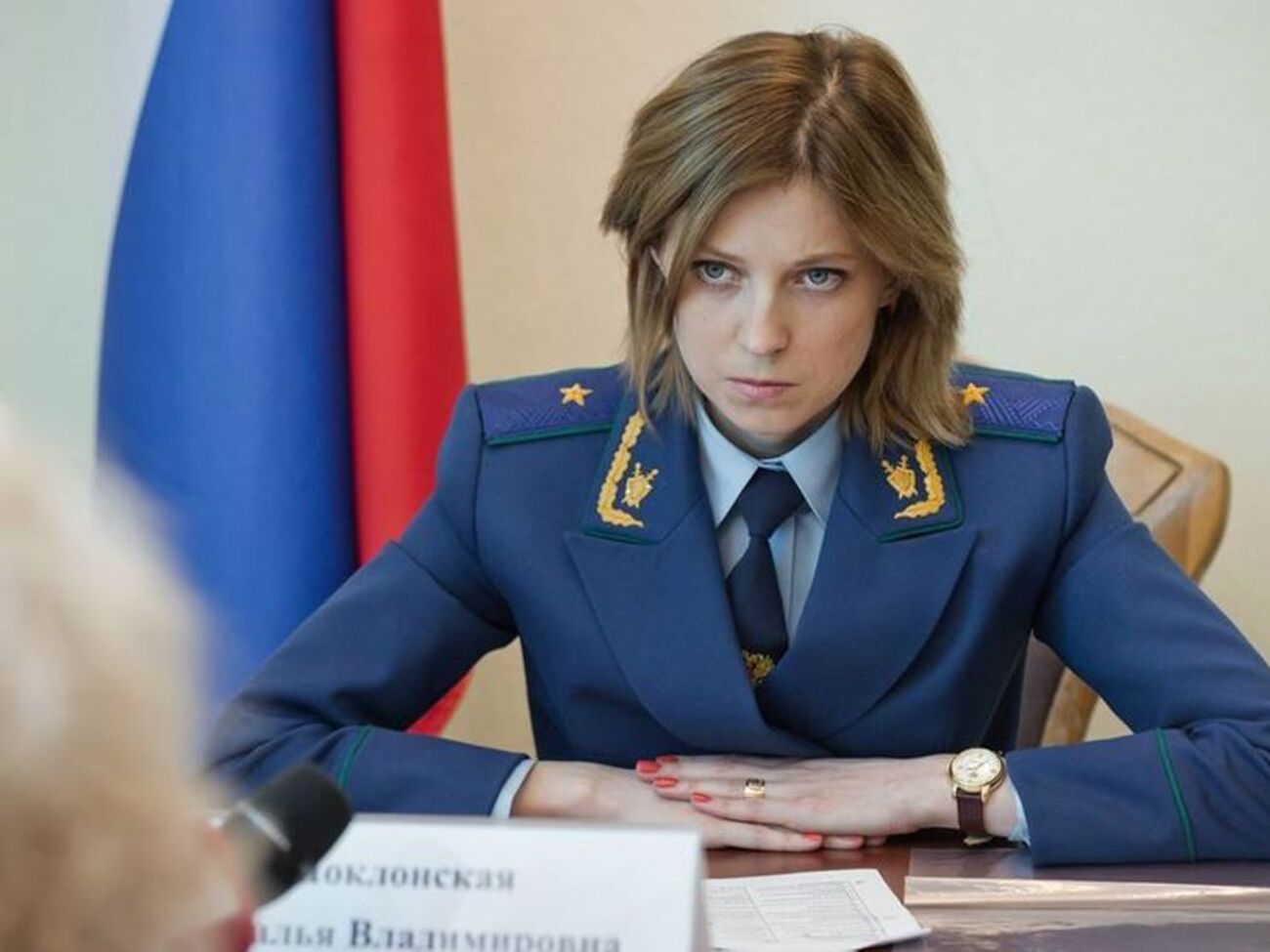 Поклонская заявила, что не будет менять свое решение о запрете Меджлиса, несмотря на давление извне