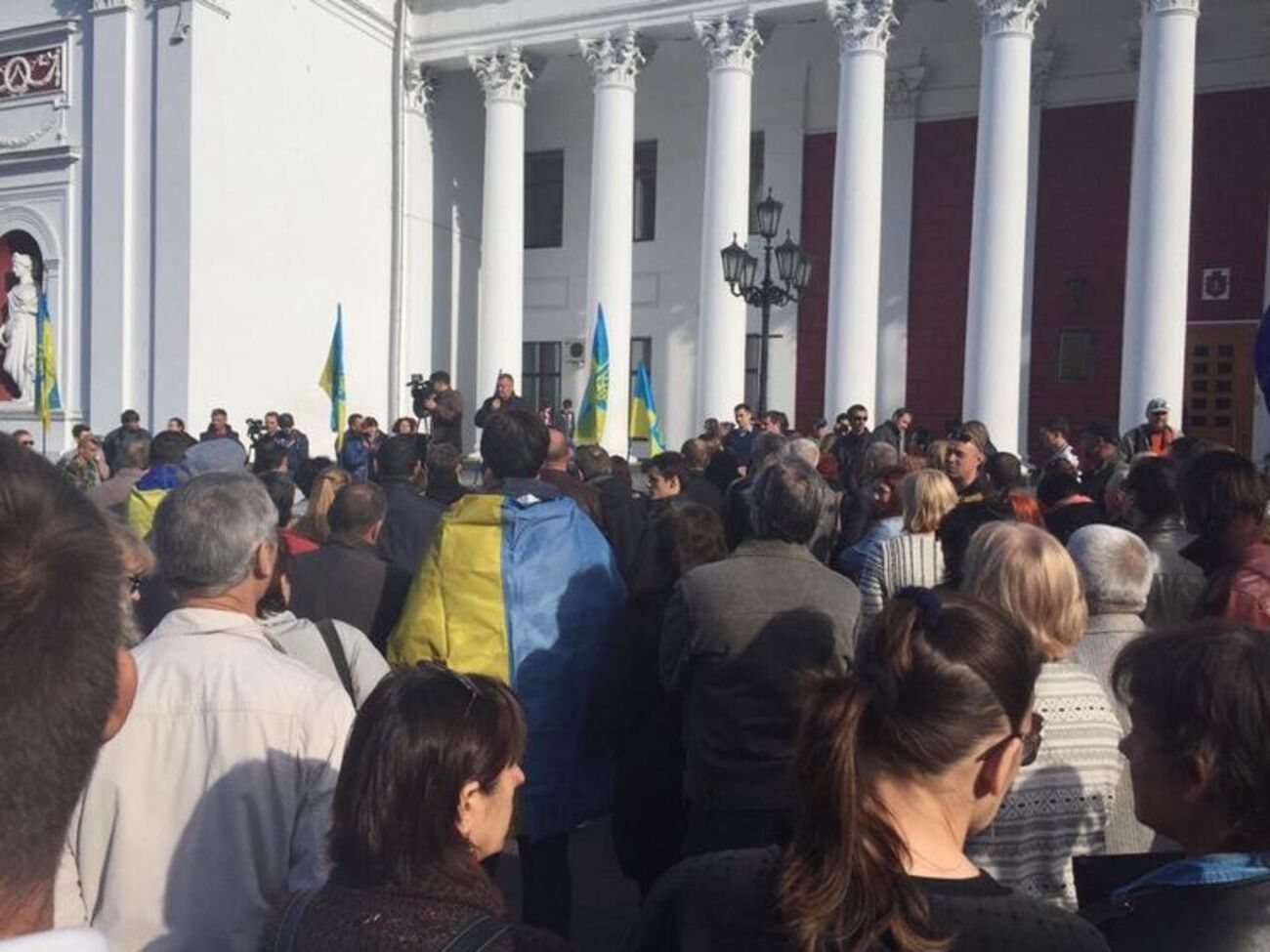 В Одессе митинговали за отставку Труханова