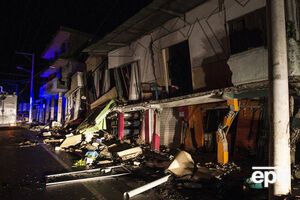 К спасательным работам после землетрясения в Эквадоре привлечена полиция и национальная гвардия