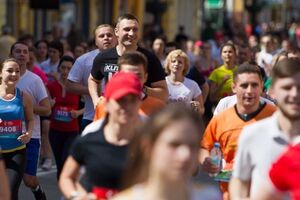 В Киеве прошел благотворительный марафон