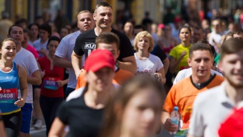 В Киеве прошел благотворительный марафон