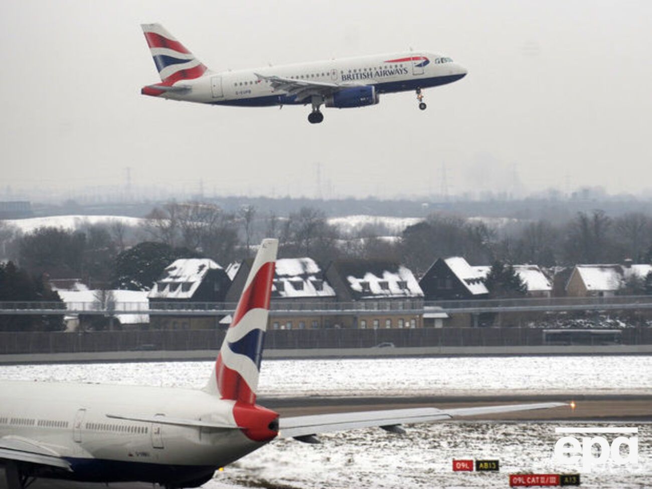 Самолет компании British Airways после полного осмотра был отправлен в следующий рейс