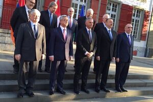 Последняя встреча минской группы с участием президентов Армении и Азербайджана в Швейцарии. Декабрь 2015 года