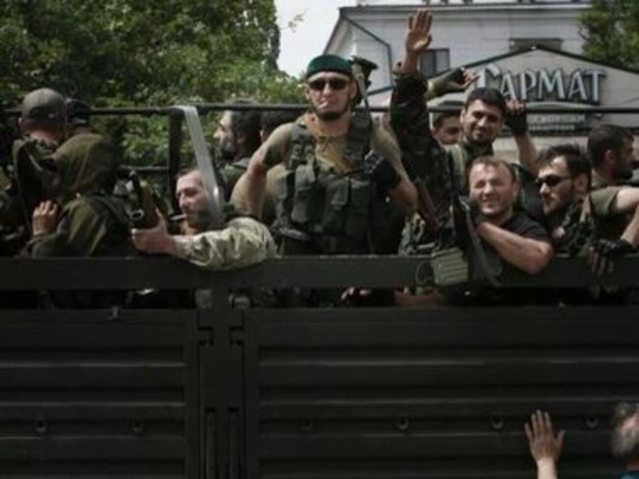 К боевикам "ДНР" прибыло российское военное подразделение с представителями народов Северного Кавказа