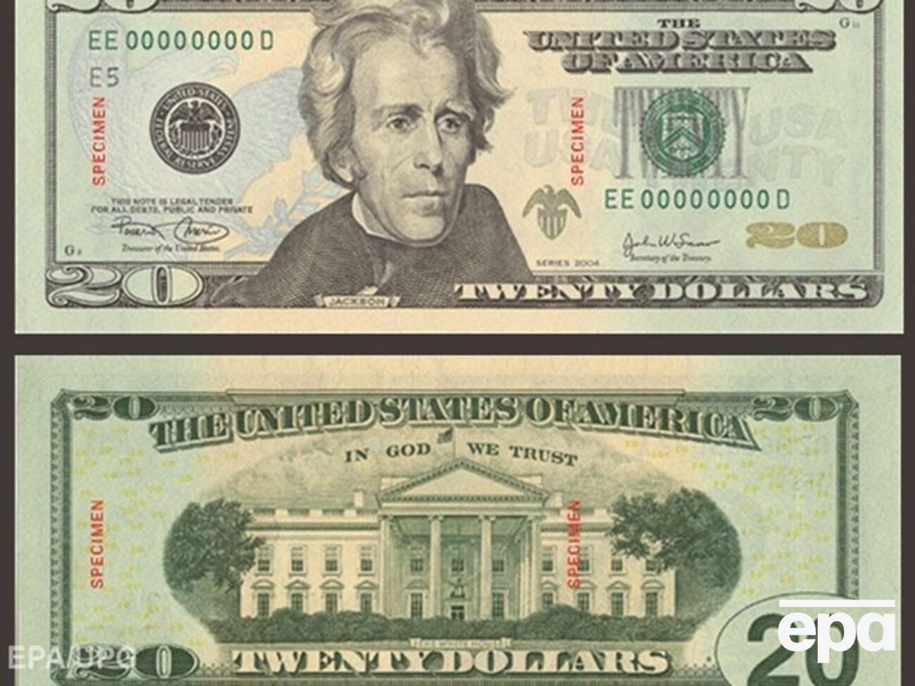 К 2020 году Джексона на двадцатке не будет