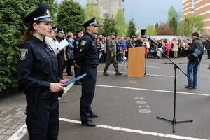 Во Львове пополнение патрульных